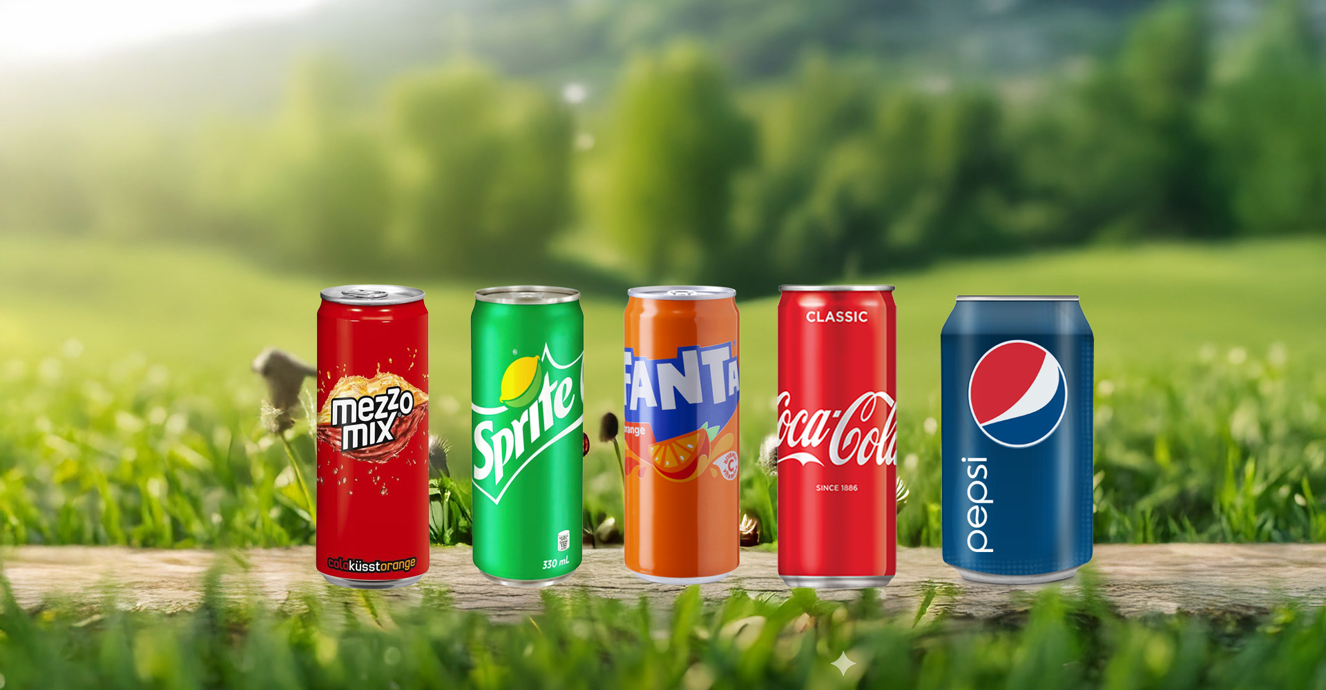 Cola-, Pepsi-, Fanta- und Sprite-Varianten, cesmeli-ayran.de